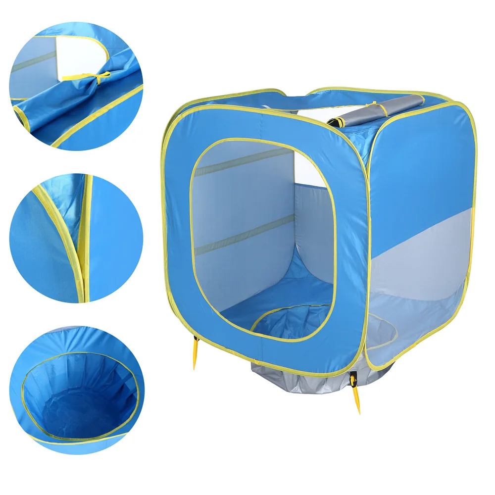 Children's Tent Toys Baby Beach Tent UV-Protection Sun Shelter Pool With Balls Infant Tents Small House Ball Pit Play Tents Toy
Children's Tent Toys Baby Beach Tent UV-Protection Sun Shelter Pool With Balls Infant Tents Small House Ball Pit Play Tents Toy