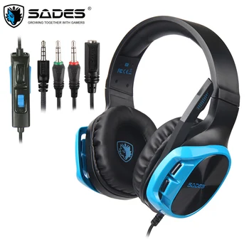 SADES R17 Gamer Headphone casque ps4 Stereo Gaming Headset 3.5mm Wired PC Gamer Headphones with Microphone for laptop tablet
SADES R17 Gamer Headphone casque ps4 Stereo Gaming Headset 3.5mm Wired PC Gamer Headphones with Microphone for laptop tablet