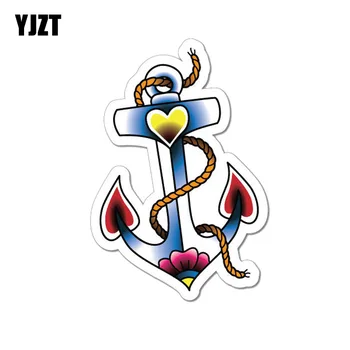 YJZT 8.3CM*12.7CM Anchor Rope Decal Tattoo Art Sailor PVC Motorcycle Car Sticker 11-00329
YJZT 8.3CM*12.7CM Anchor Rope Decal Tattoo Art Sailor PVC Motorcycle Car Sticker 11-00329