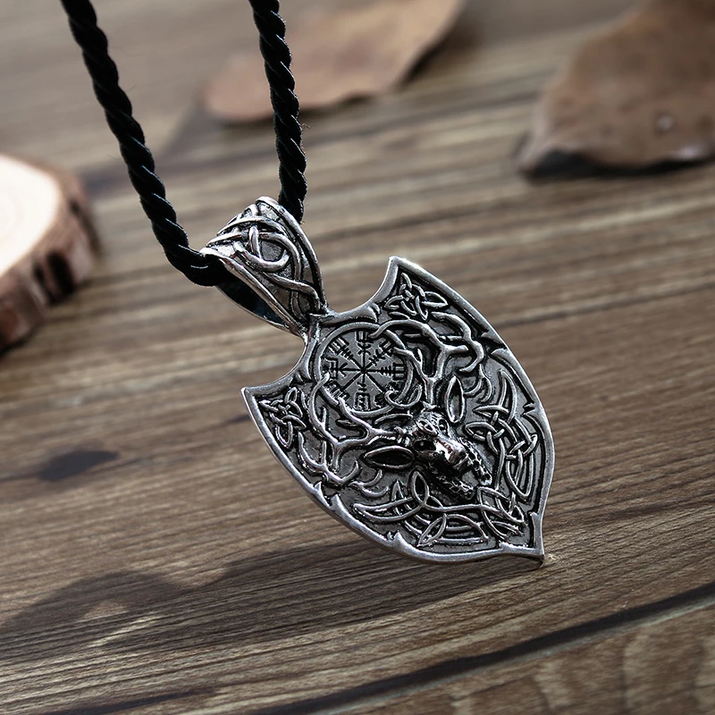 1pcs Legendary Viking Aegishjalmur Amulet Pendant Necklace Large Double Deer Sekira Viking Nordic Talisman Pendant Necklace
1pcs Legendary Viking Aegishjalmur Amulet Pendant Necklace Large Double Deer Sekira Viking Nordic Talisman Pendant Necklace