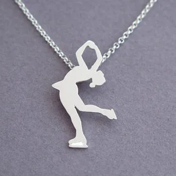 Wholesale Trendy Pendant Women Figure Skating Necklace Women Choker Necklace Girls Ice Skating Jewelry Charm Gift Steampunk 
Wholesale Trendy Pendant Women Figure Skating Necklace Women Choker Necklace Girls Ice Skating Jewelry Charm Gift Steampunk