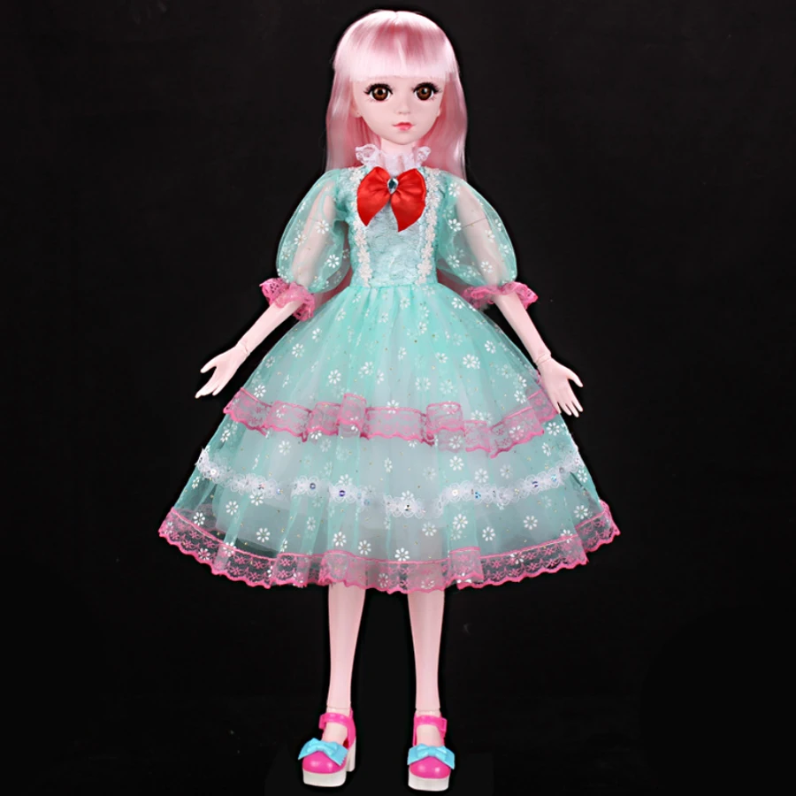 60CM BJD 18Joints Simulated Smart Doll Princess Toys Talking Doll Girl Birthday Gift (Music Version)
60CM BJD 18Joints Simulated Smart Doll Princess Toys Talking Doll Girl Birthday Gift (Music Version)