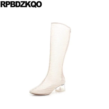 beige summer transparent luxury brand shoes women sandals vintage knee high cutout mesh boots cut out long 2018 chunky clear
beige summer transparent luxury brand shoes women sandals vintage knee high cutout mesh boots cut out long 2018 chunky clear