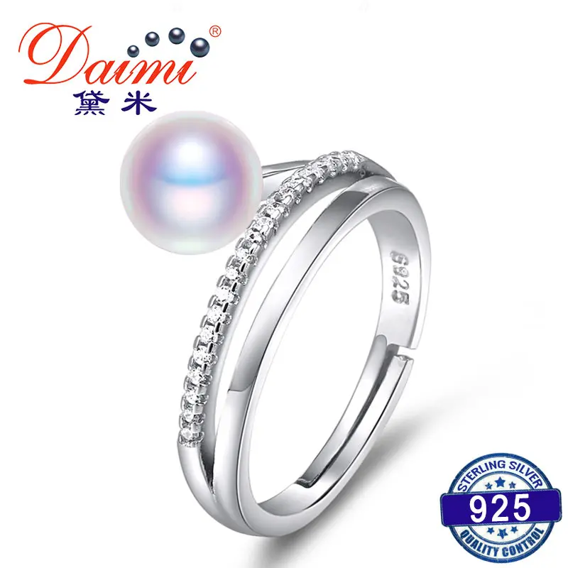 DMRFP072 7-8MM Freshwater Pearl Ring 6 Color Real 925 Sterling Silver Ring Cute Gift For Women
DMRFP072 7-8MM Freshwater Pearl Ring 6 Color Real 925 Sterling Silver Ring Cute Gift For Women