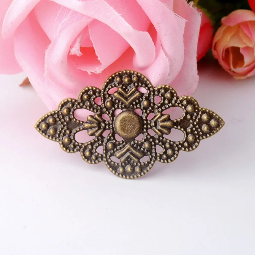 Free shipping Retail 10Pcs Antique Bronze Filigree Wraps Connectors Crafts Gift Decoration DIY Embellishments Findings 5.2x3cm
Free shipping Retail 10Pcs Antique Bronze Filigree Wraps Connectors Crafts Gift Decoration DIY Embellishments Findings 5.2x3cm