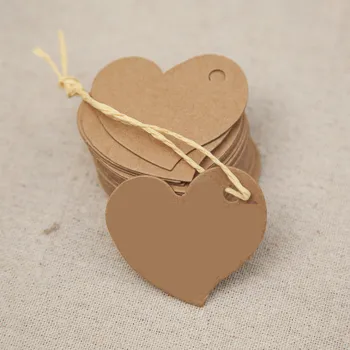 100pcs/lot Vintage Heart Paper Tag Gift Box Tags Wedding Favor Box Hang Tags Party Favor Labels DIY Crafts Gift Wrapping
100pcs/lot Vintage Heart Paper Tag Gift Box Tags Wedding Favor Box Hang Tags Party Favor Labels DIY Crafts Gift Wrapping