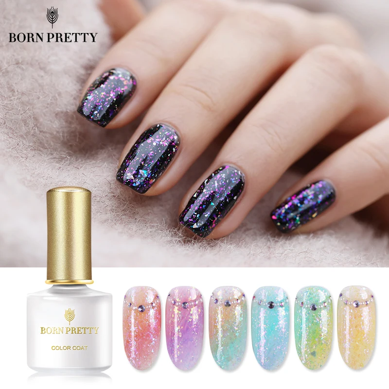 BORN PRETTY Chameleon Sequins Gel Nail Polish UV Gel 6ml Holographic Shining Nail Art Soak Off Nail Gel Polish Varnish
BORN PRETTY Chameleon Sequins Gel Nail Polish UV Gel 6ml Holographic Shining Nail Art Soak Off Nail Gel Polish Varnish