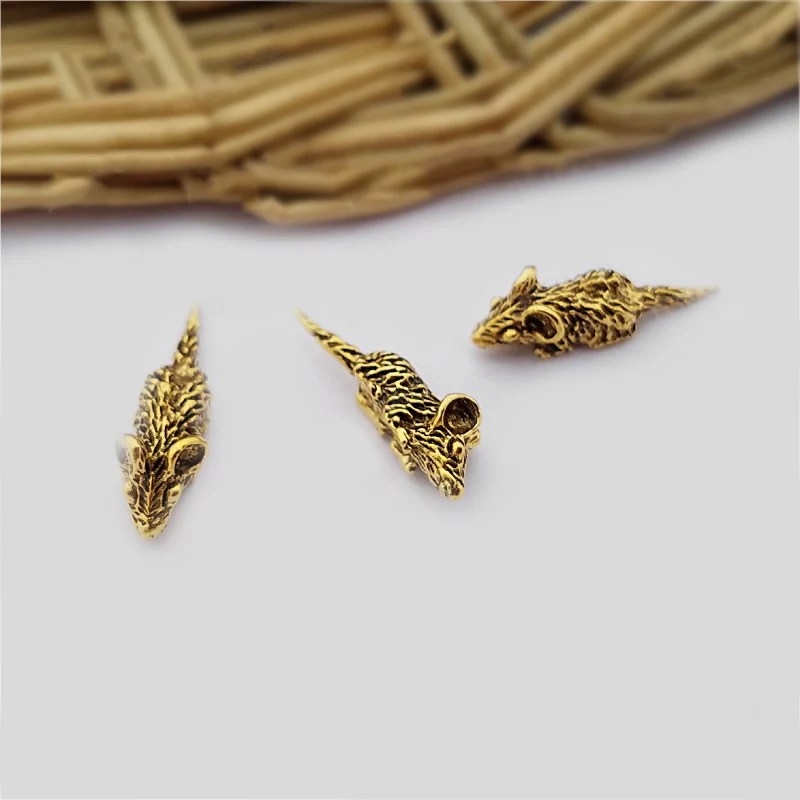 50PCS 17*5MM Antique Gold Zinc Alloy No hole Small Mouse Diy Jewelry Findings Jewelry Accessories wholesale
50PCS 17*5MM Antique Gold Zinc Alloy No hole Small Mouse Diy Jewelry Findings Jewelry Accessories wholesale