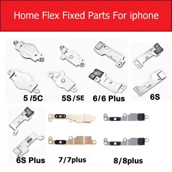 

Home Button Metal Bracket for iPhone 5 5s 5c SE 6 6s 7 8 Plus Home Button Spacer Clip Plate Small Metal Shell Holder Parts