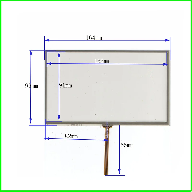 New 7 inch 4 Wires Resistive Touch Screen for Car DVD Or Use On Bable164*99mm Panel Glass Touch panel
New 7 inch 4 Wires Resistive Touch Screen for Car DVD Or Use On Bable164*99mm Panel Glass Touch panel