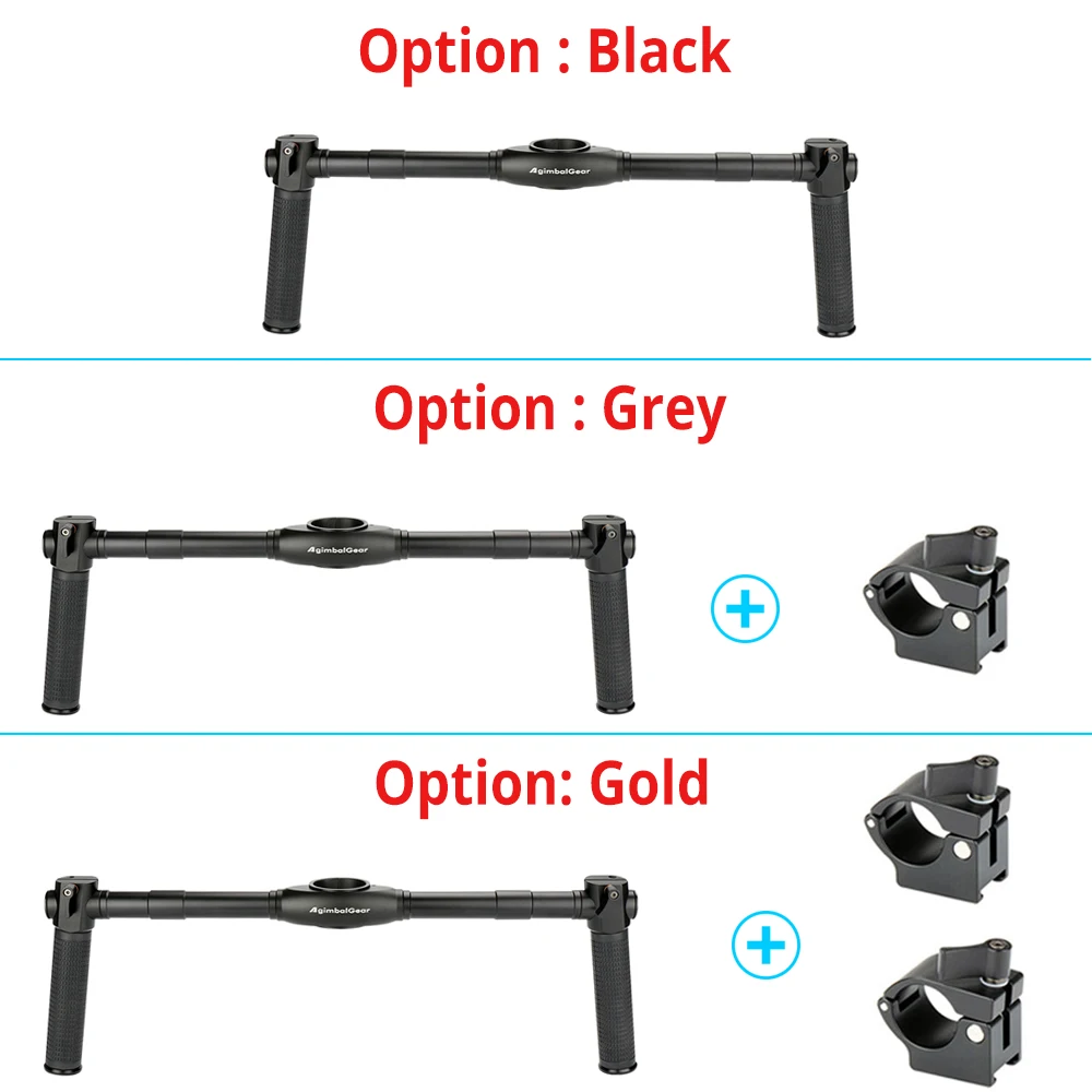 Stabilizer Grip Gimbal Dual Handle Extended Handle holder For Zhiyun Crane 2 Crane V2 Crane Plus Crane M Gimbal 02