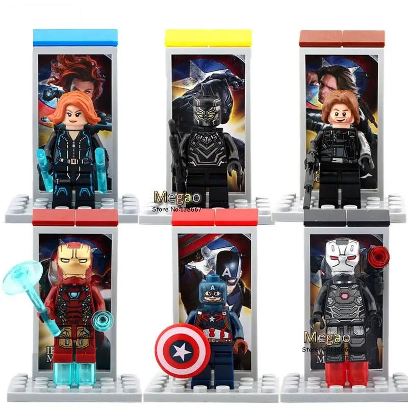 10Lots of 0250-0255 Captain America 3 Civil War Building Block Superheroes Toys Best
10Lots of 0250-0255 Captain America 3 Civil War Building Block Superheroes Toys Best