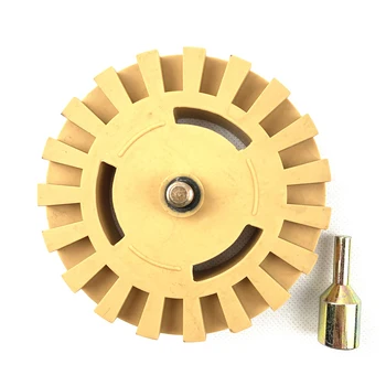 Durable 4 inch 9.9CM Rubber Eraser Wheel For Remove Car Glue Adhesive Sticker Pinstripe Decal Graphic Auto Repair Paint Tool
Durable 4 inch 9.9CM Rubber Eraser Wheel For Remove Car Glue Adhesive Sticker Pinstripe Decal Graphic Auto Repair Paint Tool