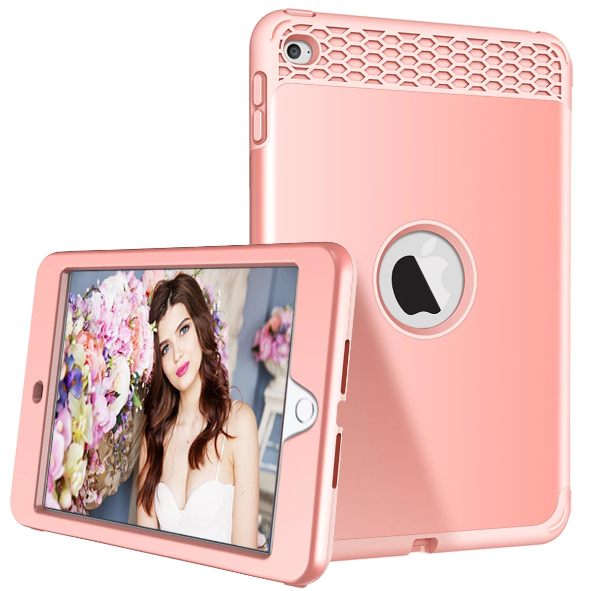 For iPad Mini 4 Case, Heavy Duty Shockproof High Impact Resistant Rugged Hybrid Three Layer Full Body Protective Cover
For iPad Mini 4 Case, Heavy Duty Shockproof High Impact Resistant Rugged Hybrid Three Layer Full Body Protective Cover