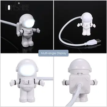 Spaceman Astronaut Shape LED Mini Night Light USB Charging Port Design Flexible Portable for Student Worker small night light
Spaceman Astronaut Shape LED Mini Night Light USB Charging Port Design Flexible Portable for Student Worker small night light