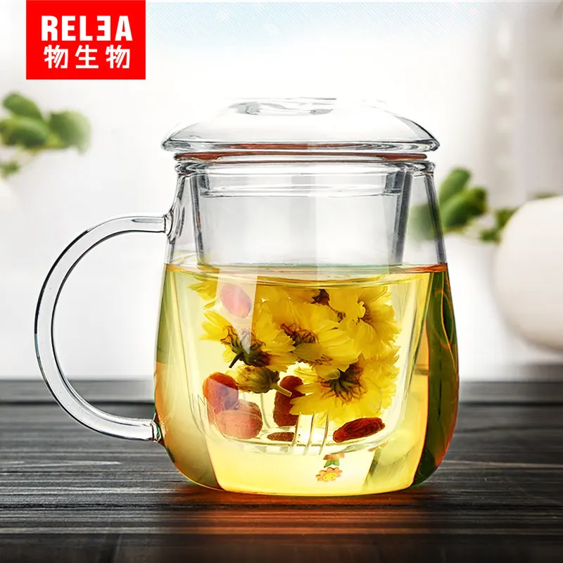 Clear Glass Mug Glass Coffee Tea Cup Milk Juice Mug with Mesh Tea Strainer Infuser with Filter teapot heat-resistant glass mugs
Clear Glass Mug Glass Coffee Tea Cup Milk Juice Mug with Mesh Tea Strainer Infuser with Filter teapot heat-resistant glass mugs