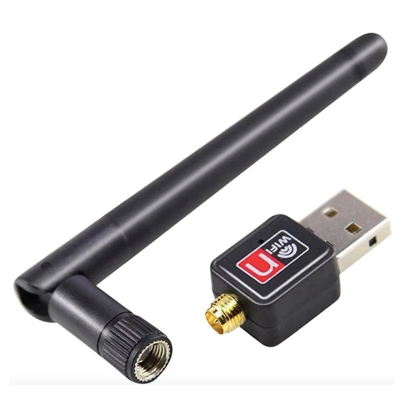 Wireless USB Wifi Adapter 150Mbps 2DB WiFi Dongle USB2.0 WLAN Wi-fi Receiver Network Card 802.11b/n/g High Speed wi fi Ethernet
Wireless USB Wifi Adapter 150Mbps 2DB WiFi Dongle USB2.0 WLAN Wi-fi Receiver Network Card 802.11b/n/g High Speed wi fi Ethernet