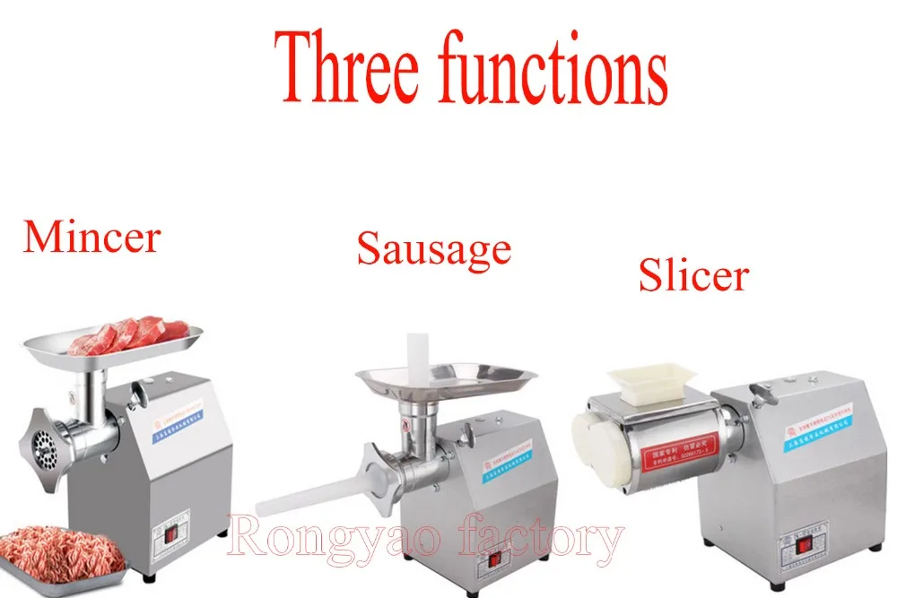 stainless steel meat grinder & Slicing machine Meat Processing equipment for kitchen and restaurant
stainless steel meat grinder & Slicing machine Meat Processing equipment for kitchen and restaurant