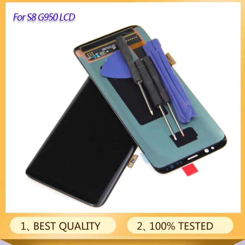 LCD For Samsung galaxy S8 LCD Display Touch Screen Digitizer Assembly For Samsung S8 G950 G950F G950U G950W LCD No Frame
LCD For Samsung galaxy S8 LCD Display Touch Screen Digitizer Assembly For Samsung S8 G950 G950F G950U G950W LCD No Frame