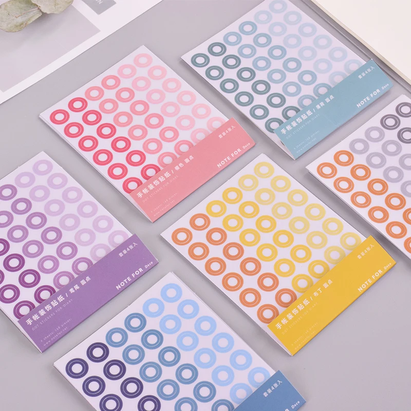 4 Pcs/Bag rainbow colored dots paper sticker diy decoration sticker for album scrapbooking planner kawaii stationery
4 Pcs/Bag rainbow colored dots paper sticker diy decoration sticker for album scrapbooking planner kawaii stationery