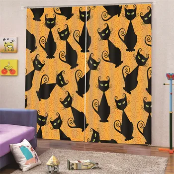 3D Digital Print Cat blackout curtains for kitchen window custom made Textiles shades 2 panel Home Decor Draps AP25
3D Digital Print Cat blackout curtains for kitchen window custom made Textiles shades 2 panel Home Decor Draps AP25