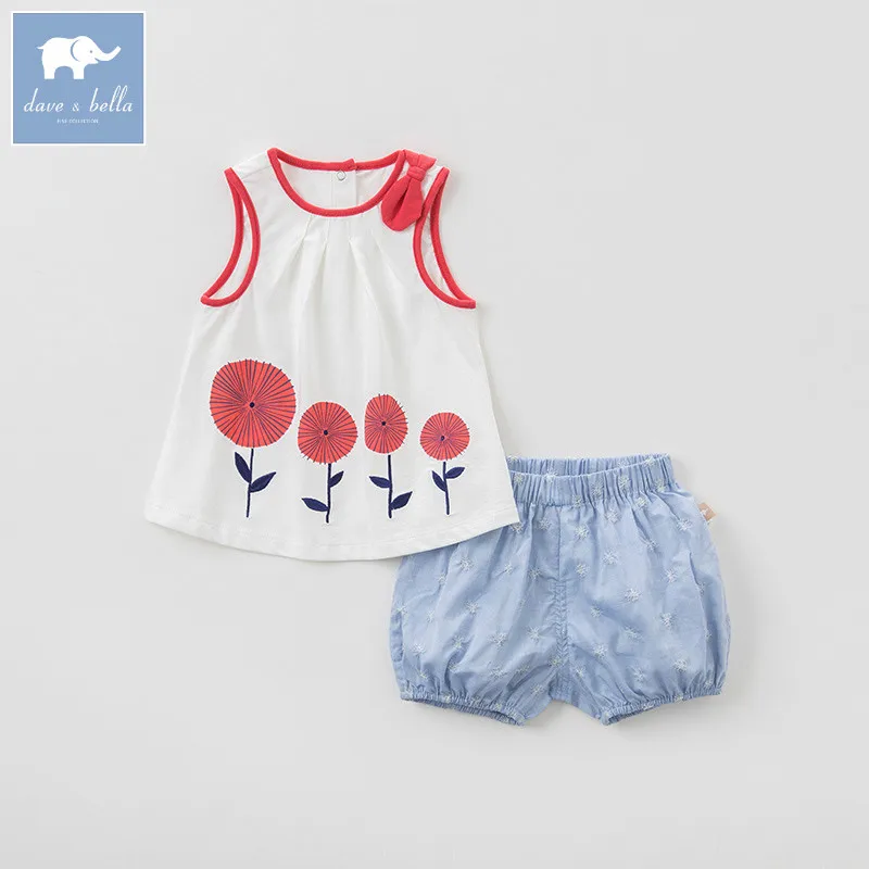 Dave bella summer baby sleeveless clothing sets children lovely suits toddler infant high quality clothes girls outfit DBA6606
Dave bella summer baby sleeveless clothing sets children lovely suits toddler infant high quality clothes girls outfit DBA6606