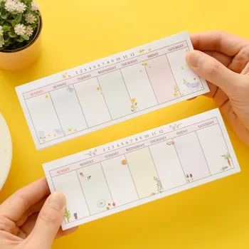10 pcs/Lot Mini schedule bar planner memo pad Post sticky notes agenda Stationery Office accessories School supplies EM159
10 pcs/Lot Mini schedule bar planner memo pad Post sticky notes agenda Stationery Office accessories School supplies EM159