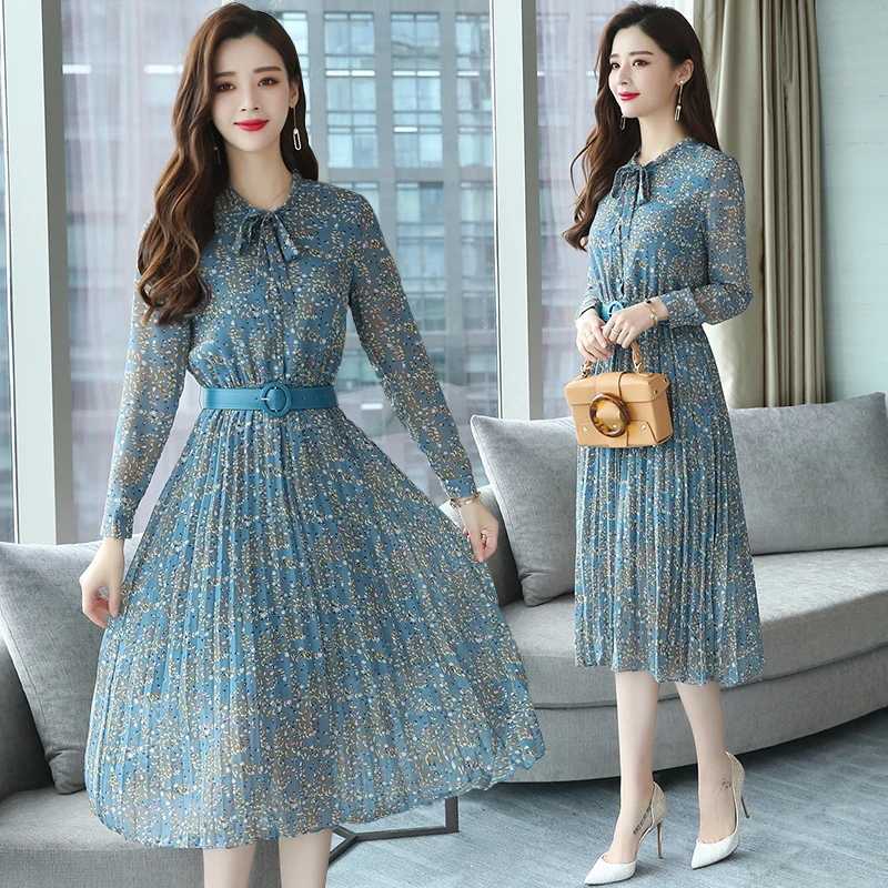 Summer Women's Vintage Chiffon Flower Midi Dress Large Size Maxi 2019 New Bohemian Dress Elegant Long Sleeve Dress A-Line
Summer Women's Vintage Chiffon Flower Midi Dress Large Size Maxi 2019 New Bohemian Dress Elegant Long Sleeve Dress A-Line