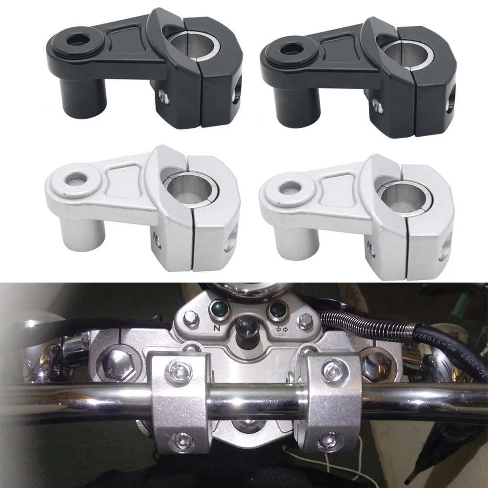 Moto Bike Motorcycle Handlebar Riser 22mm 28mm Bars Clamp handle bar risers for suzuki for yamaha for bmw Aluminum
Moto Bike Motorcycle Handlebar Riser 22mm 28mm Bars Clamp handle bar risers for suzuki for yamaha for bmw Aluminum