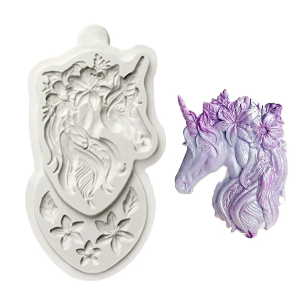 Flower Horse Form Chocolate Mold DIY Fondant Silicone Molds for Cake Decorating 3D Candy Bar Fondant Molds Baking Accessories
Flower Horse Form Chocolate Mold DIY Fondant Silicone Molds for Cake Decorating 3D Candy Bar Fondant Molds Baking Accessories