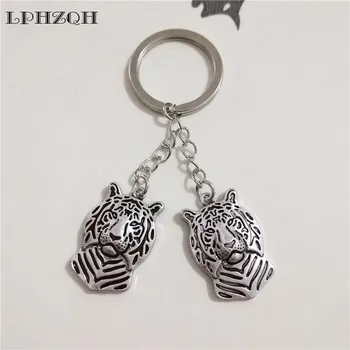 LPHZQH Fashion Vintage Key Chain Cute Tiger Power Key Ring Pendant Keys Jewelry Antique Fashion Accessory Car Jewelery
LPHZQH Fashion Vintage Key Chain Cute Tiger Power Key Ring Pendant Keys Jewelry Antique Fashion Accessory Car Jewelery