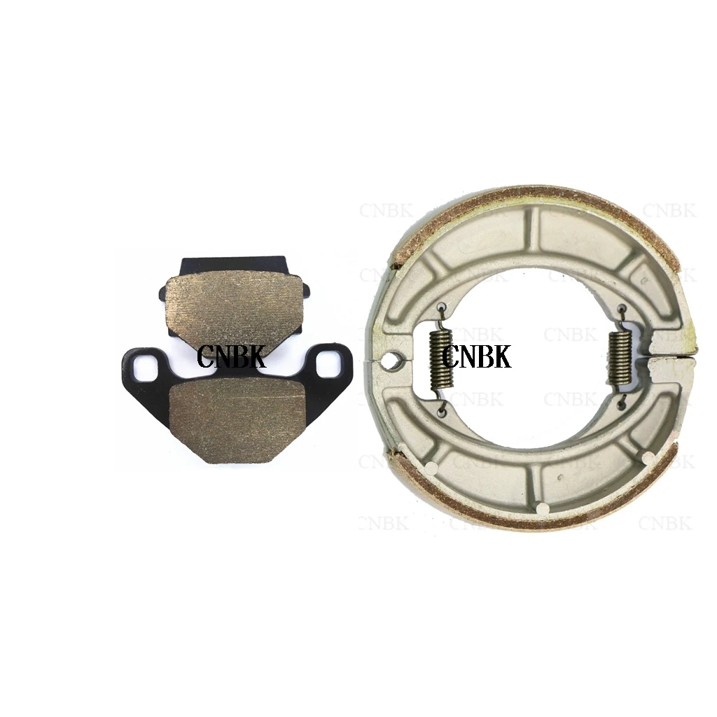 Brake Pads Shoe Drum Set for KAWASAKI KH 125 K2-K10 1982 - 1998 Front Rear Onroad | Автомобили и мотоциклы