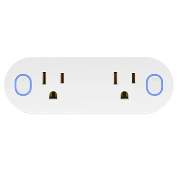 New smart socket wifi smart home Amazon alexa voice control timer switch US standard 2
New smart socket wifi smart home Amazon alexa voice control timer switch US standard 2