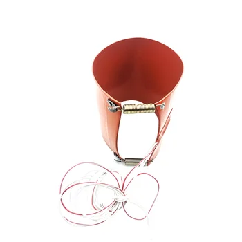150*440*1.5mm silicone heater for vacuum chamber 12v 300w 2 springs PT100 & 1000mm lead wire out from middle of 150mm side
150*440*1.5mm silicone heater for vacuum chamber 12v 300w 2 springs PT100 & 1000mm lead wire out from middle of 150mm side