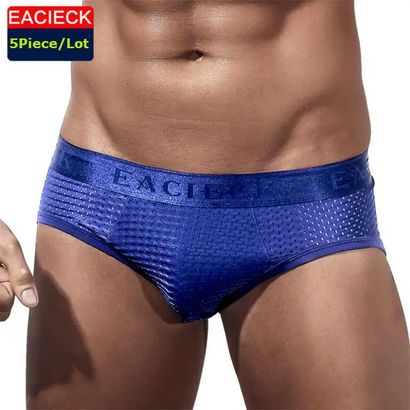 EACIECK Mesh Silk Men's Underwear Briefs shorts Underwear Men Sexy Bikini Briefs 5PCS/Lot M~ XXXL
EACIECK Mesh Silk Men's Underwear Briefs shorts Underwear Men Sexy Bikini Briefs 5PCS/Lot M~ XXXL