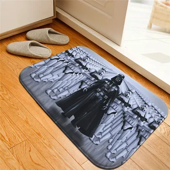 Creative Star Wars Printed Doormat Floor Mats Anti-slip Rugs Galactic Empire Darth Vader Carpets Bathroom Carpet Kitchen Mats
Creative Star Wars Printed Doormat Floor Mats Anti-slip Rugs Galactic Empire Darth Vader Carpets Bathroom Carpet Kitchen Mats