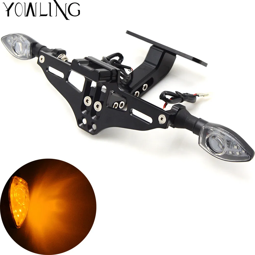 Motorcycle license plate frame equipped steering lamp license plate For Honda CBR600F CBR 600F NC700 CBR929RR CB1000R 1999-2014 
Motorcycle license plate frame equipped steering lamp license plate For Honda CBR600F CBR 600F NC700 CBR929RR CB1000R 1999-2014