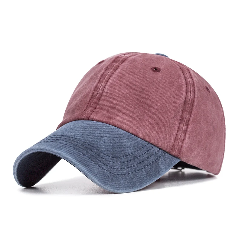 New Spring Summer Washed Baseball Cap Men Women Outdoor Sunshade Hat Casual Color Matching Baseball Caps High Quality Gorra
New Spring Summer Washed Baseball Cap Men Women Outdoor Sunshade Hat Casual Color Matching Baseball Caps High Quality Gorra