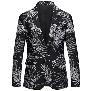 Fashion Male Jacquard Blazer Slim Fit Wedding Party Suit Jackets 6XL High Quality Host Party One Button Blazer Jackets for Men
Fashion Male Jacquard Blazer Slim Fit Wedding Party Suit Jackets 6XL High Quality Host Party One Button Blazer Jackets for Men
