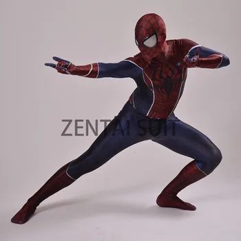 Spiderman Costume For Kids/Adult Red & Dark Blue spandex Spider-Man Costume Halloween Hot Sale 3D Printing Free Shipping
Spiderman Costume For Kids/Adult Red & Dark Blue spandex Spider-Man Costume Halloween Hot Sale 3D Printing Free Shipping