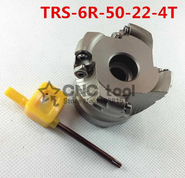 TRS 6R-50-22-4T Face End Milling Cutter Indexable Flat Roughing Cutting ,CNC Milling Cutter
TRS 6R-50-22-4T Face End Milling Cutter Indexable Flat Roughing Cutting ,CNC Milling Cutter