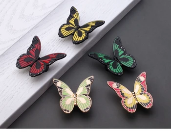 Colorful Butterfly knobs Drawer Handle Pulls Flower Knobs Kitchen Cabinet Handle knobs Furniture Hardware
Colorful Butterfly knobs Drawer Handle Pulls Flower Knobs Kitchen Cabinet Handle knobs Furniture Hardware
