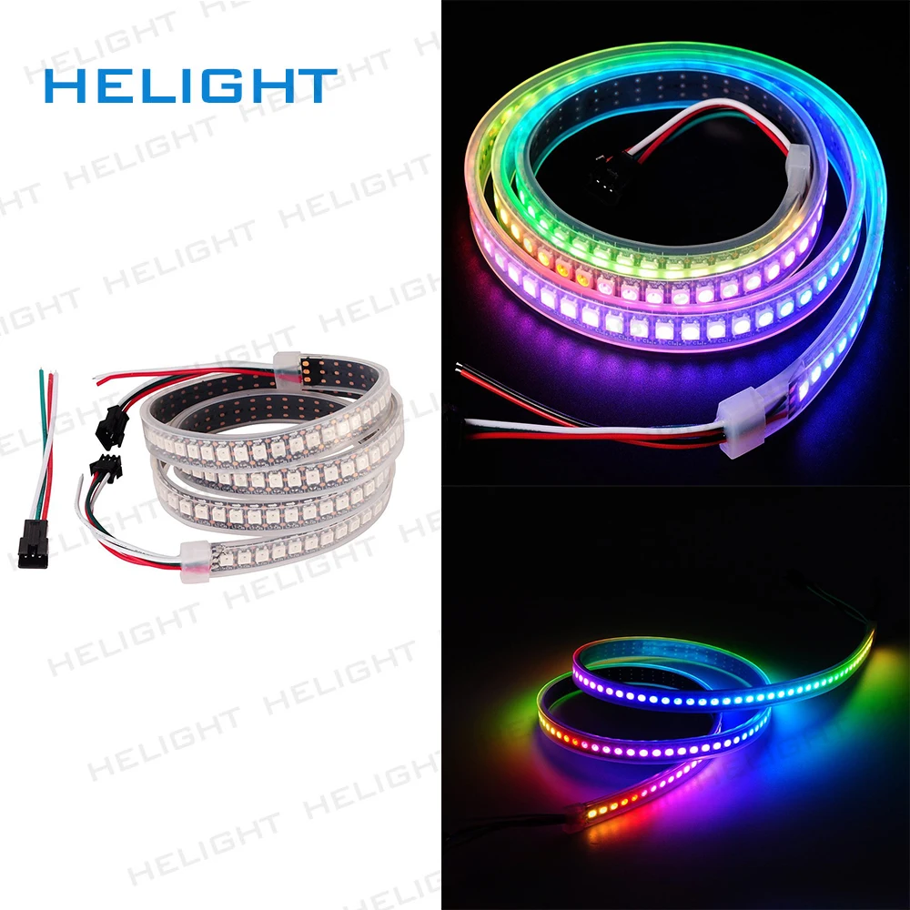 DC5V 1m 144LED/m WS2812B/SK6812 pixel strip 144 pixels/led/m strip Smart SPI strip,Black/White PCB,WS2812 IC IP20/IP65/IP67
DC5V 1m 144LED/m WS2812B/SK6812 pixel strip 144 pixels/led/m strip Smart SPI strip,Black/White PCB,WS2812 IC IP20/IP65/IP67