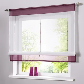 Roman Short Kitchens Curtains Solid Curtains Embroidered Window Drapes for The Living Room Bedroom Decoration Sheer Curtains
Roman Short Kitchens Curtains Solid Curtains Embroidered Window Drapes for The Living Room Bedroom Decoration Sheer Curtains