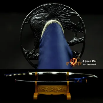 T10 Clay tempered hand forge japanese samurai katana sword real hamon sharp edge
T10 Clay tempered hand forge japanese samurai katana sword real hamon sharp edge