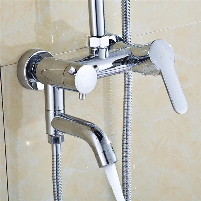Wall Mount Hot/Cold Shower Mixer Faucet Chrome Brass Waterfall Bathroom Sink Faucet Basin Mixer Tap Bathtub Shower Water Tap
Wall Mount Hot/Cold Shower Mixer Faucet Chrome Brass Waterfall Bathroom Sink Faucet Basin Mixer Tap Bathtub Shower Water Tap