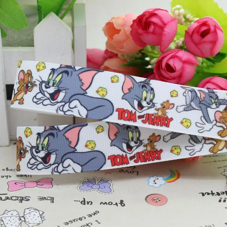 7/8'' Free shipping tom and jerry printed grosgrain ribbon hairbow diy party decoration wholesale OEM 22mm P2293
7/8'' Free shipping tom and jerry printed grosgrain ribbon hairbow diy party decoration wholesale OEM 22mm P2293