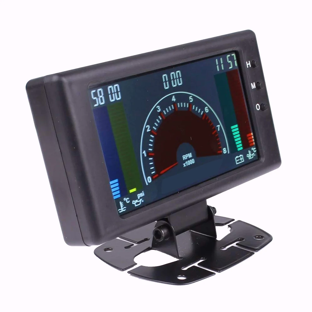 Multi-function LCD Digital 6 in 1 Auto Gauge LED Volts Water Temp Oil Temp Oil Pressure Gauge RPM Tachometer
Multi-function LCD Digital 6 in 1 Auto Gauge LED Volts Water Temp Oil Temp Oil Pressure Gauge RPM Tachometer