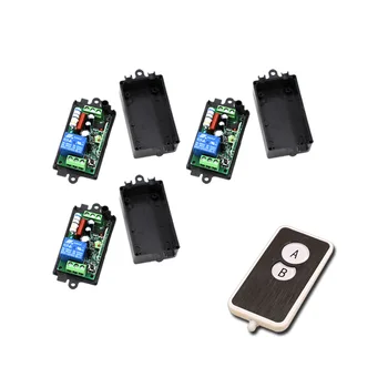 AC 110V/220V Wireless Remote Control Switch 10A 1CH Receiver Module RF Remote Controller System 315/433Mhz
AC 110V/220V Wireless Remote Control Switch 10A 1CH Receiver Module RF Remote Controller System 315/433Mhz