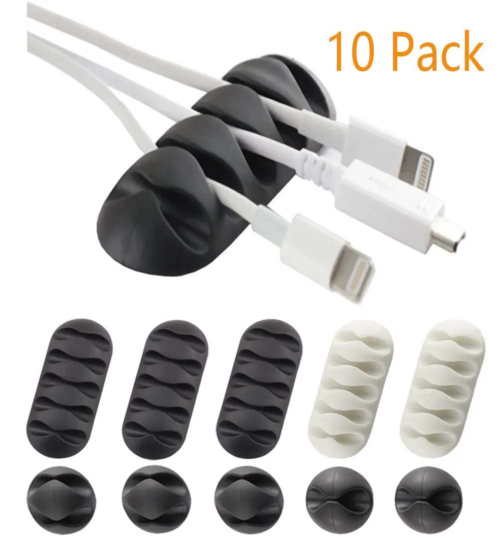 10pcs Cable Clips Management System and Cable Organizer Solution for Home and Office
10pcs Cable Clips Management System and Cable Organizer Solution for Home and Office